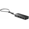 HP USB-C Travel Hub G2, Wired, USB 3.2 Gen 1 (3.1 Gen 1) Type-C, Black, China, Windows 10, 107 mm