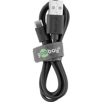 Charger Set Goobay USB-C 5W with Cable 1m Black
