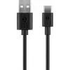 Charger Set Goobay USB-C 5W with Cable 1m Black