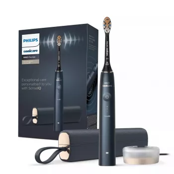Philips Sonicare DiamondClean Prestige 9900 series DiamondClean Prestige HX9992/12 Sonic electric toothbrush with SenseIQ - Blue