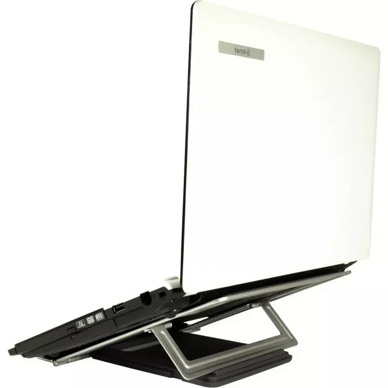 Laptop stand Inter-Tech NBS-100 Black Silver