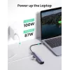 Ugreen 10919 laptop dock/port replicator Wired USB 3.2 Gen 1 (3.1 Gen 1) Type-C Grey