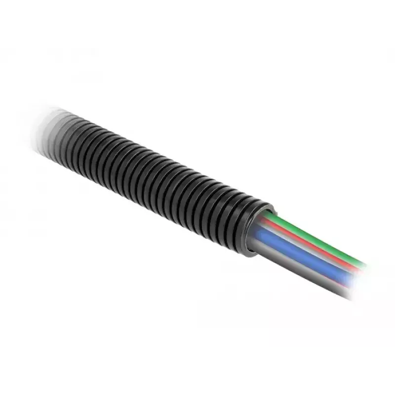 Cable protection sleeve DeLOCK 60458 1 m x 21.2 mm black