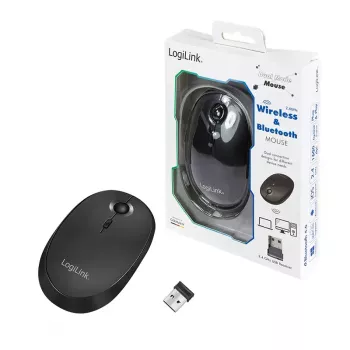 Mouse LogiLink ID0204 RF Wireless + Bluetooth