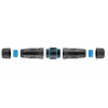 Goobay CAT 6A Outdoor RJ45 Patch Cable Coupler IP68 Black