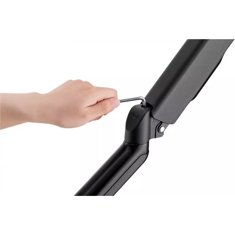 Goobay Monitor Mount 81.3 cm Black Desk Height Adjustment