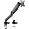 Goobay Monitor Mount 81.3 cm Black Desk Height Adjustment