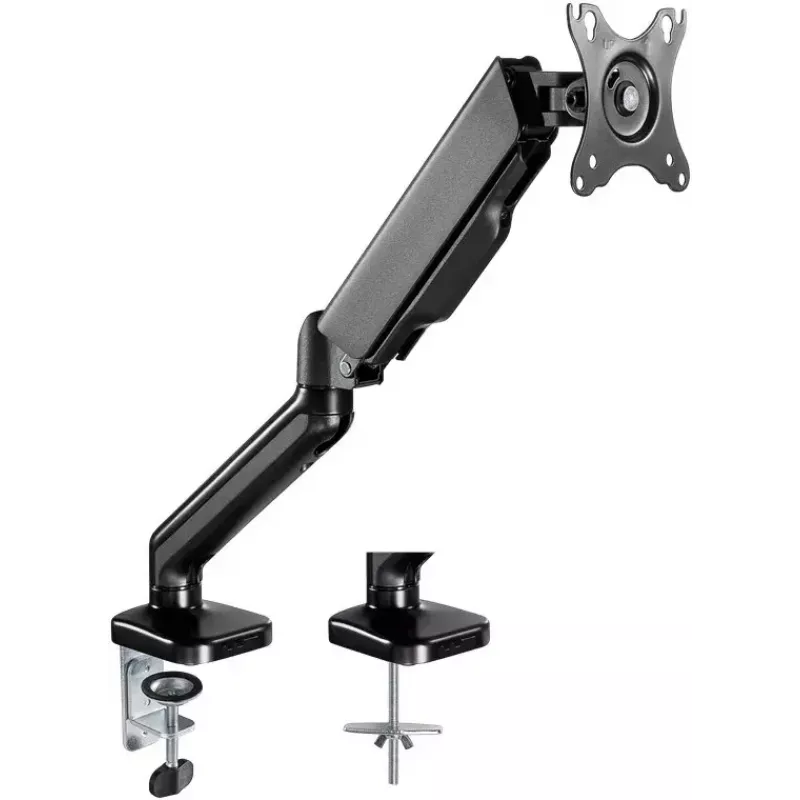 Goobay Monitor Mount 81.3 cm Black Desk Height Adjustment