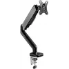 Goobay Monitor Mount 81.3 cm Black Desk Height Adjustment