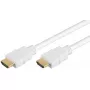 HDMI Cable Goobay 61018 1m HDMI Type A Male to Male 18 Gbit/s White