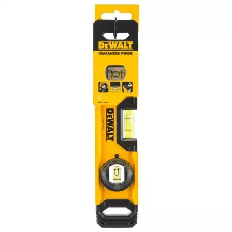 Torpedo level DeWALT DWHT0-43003 0.25 m Black Yellow
