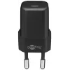 Indoor Charger Goobay 59715 Black AC Fast Charging Smartphone Tablet