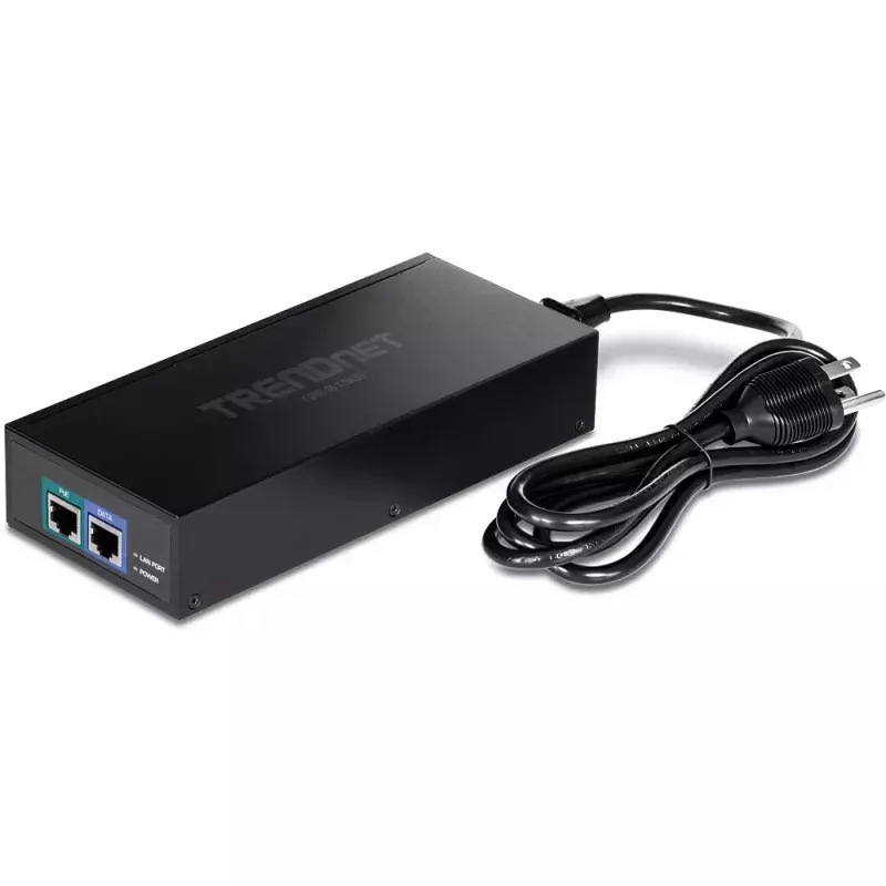 Trendnet TPE-319GI 10G PoE++ Injector 10 Gigabit Ethernet Black