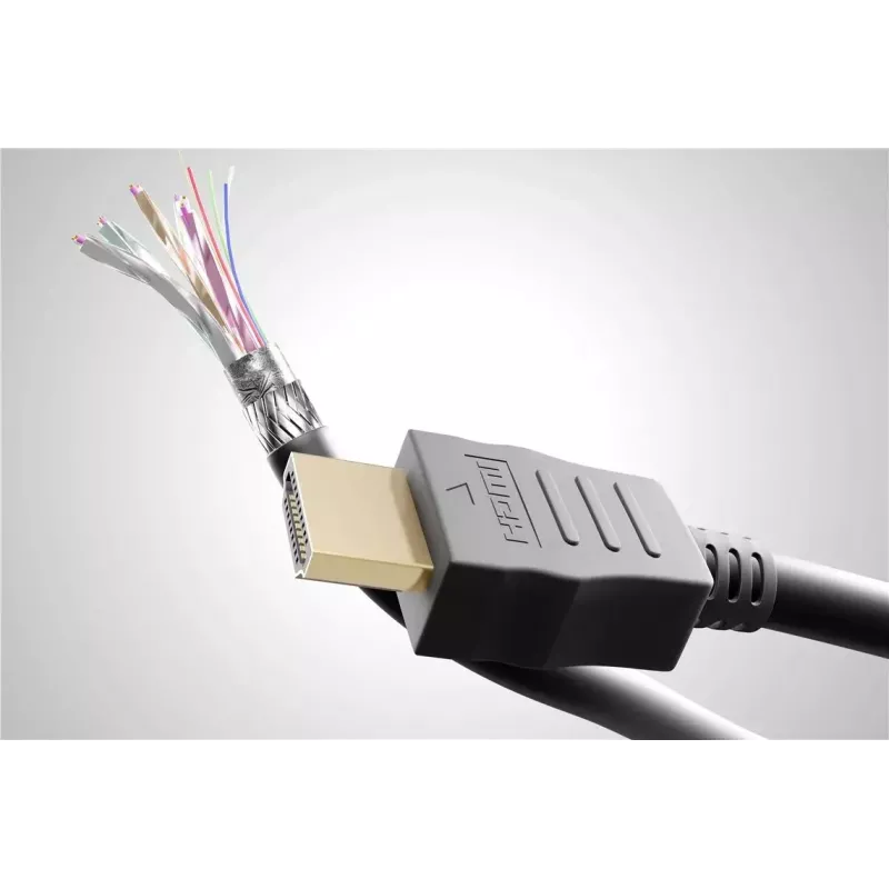 Goobay High Speed HDMI Cable with Ethernet 1m 18 Gbit/s Black
