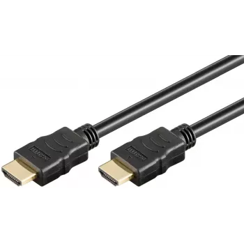 Goobay High Speed HDMI Cable with Ethernet 1m 18 Gbit/s Black