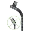 Goobay USB Cable USB 2.0 2m USB C Black Grey