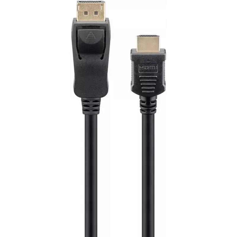 Goobay DisplayPort to HDMI Adapter Cable 1 m DisplayPort HDMI Type A