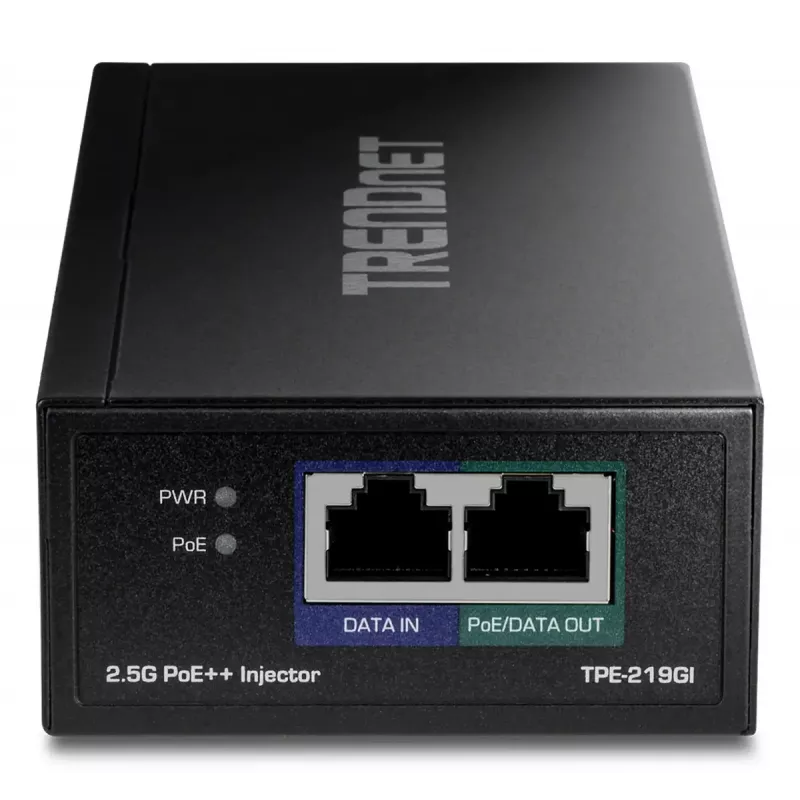 PoE Adapter Trendnet TPE-219GI 2.5 Gigabit Ethernet PoE++ 95W