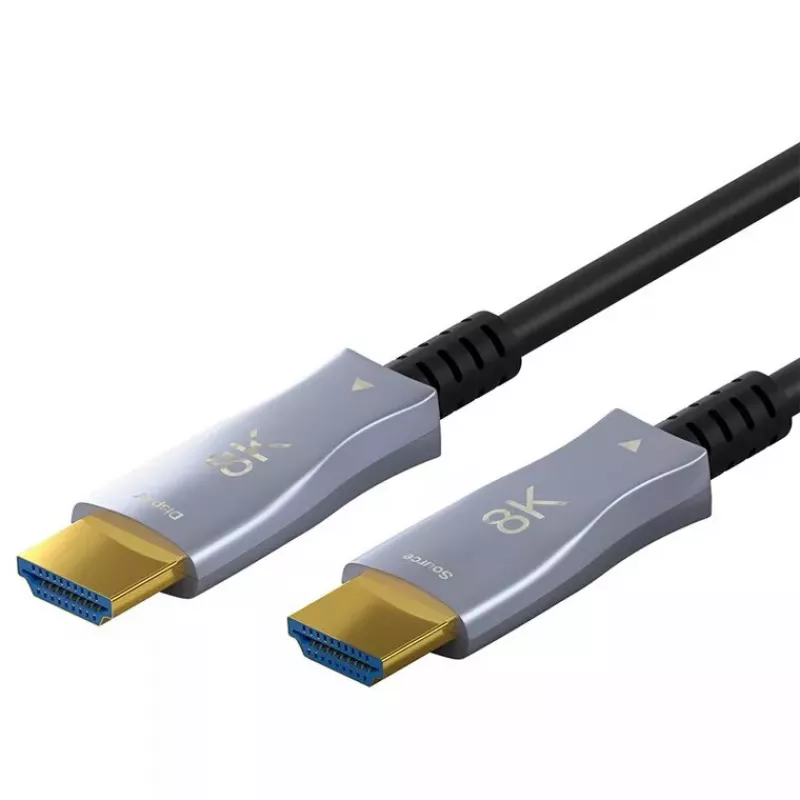 Goobay HDMI Cable 20m Type A Male to Male 48 Gbit/s Black Grey
