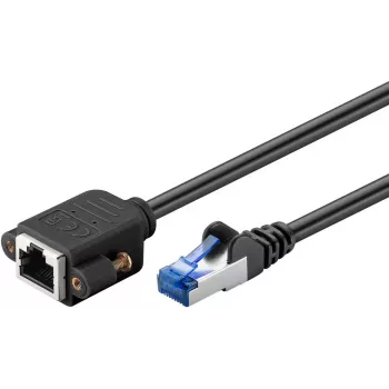Networking Cable Goobay 65645 RJ-45 Cat6a 5 m Black