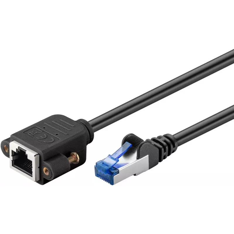 Networking Cable Goobay 65645 RJ-45 Cat6a 5 m Black