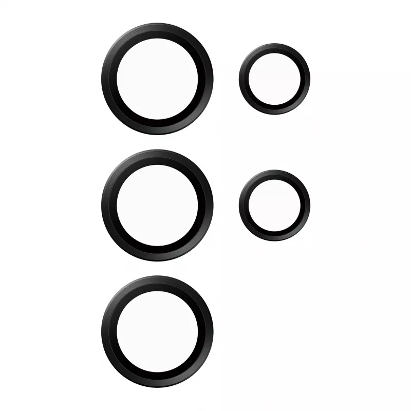PanzerGlass ® Hoops® Camera Lens Protector Black Samsung Galaxy S24 Ultra