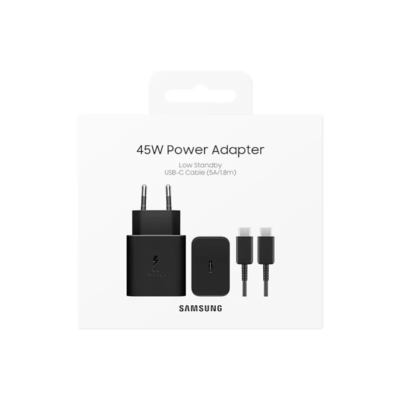 Samsung EP-T4511XBEGWW mobile device charger Universal Black AC Fast charging Indoor