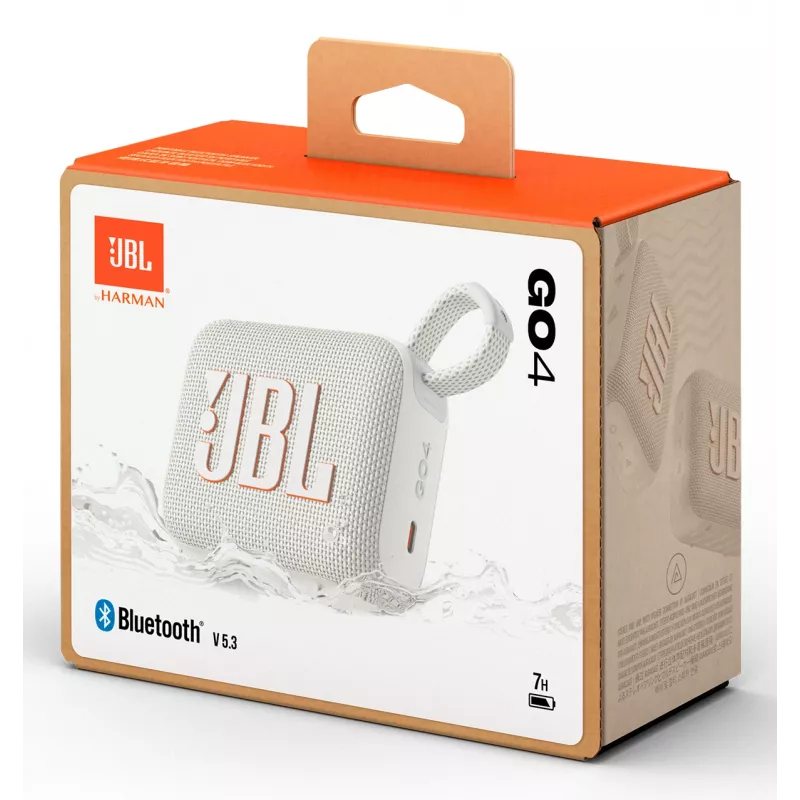JBL Go 4 Mono portable speaker White 4.2 W