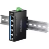 Unmanaged Switch Trendnet TI-GLC50 Gigabit Ethernet 5 Ports Black