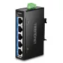 Unmanaged Switch Trendnet TI-GLC50 Gigabit Ethernet 5 Ports Black