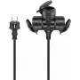 Power Extension Cord Goobay 65437 5m 3 AC Outlets Outdoor Black