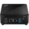 MSI Cubi 5 12M-283BAT PC/workstation barebone 0.66L sized PC Black i5-1235U