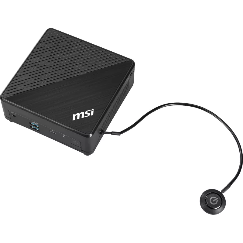MSI Cubi 5 12M-283BAT PC/workstation barebone 0.66L sized PC Black i5-1235U