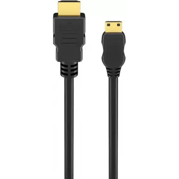 Goobay HDMI Cable 3m Type A Type C 48 Gbit/s Black
