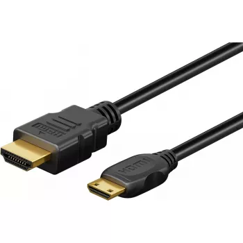 Goobay HDMI Cable 3m Type A Type C 48 Gbit/s Black