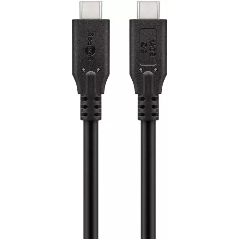 Goobay USB Cable 74728 USB 3.2 Gen 1 2m USB C Black