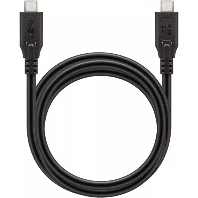 Goobay USB Cable 74728 USB 3.2 Gen 1 2m USB C Black
