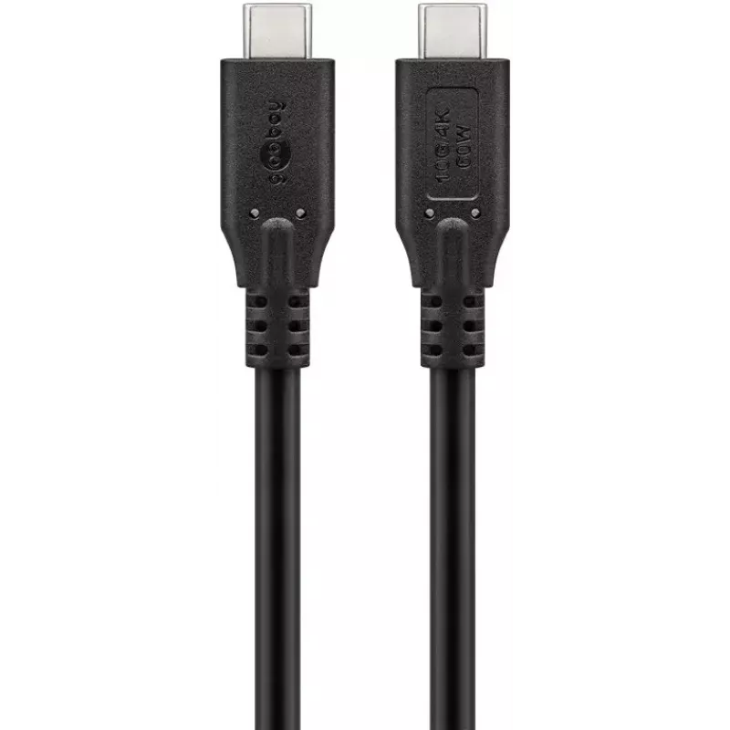 USB Cable Goobay 74204 USB 3.2 Gen 1 0.5m USB C Black