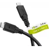 USB Cable Goobay 74207 USB 3.2 Gen 1 2m USB C Black