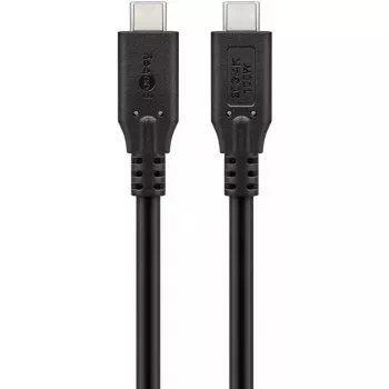 USB Cable Goobay 74196 USB4 Gen 2x2 1.5m USB C Black