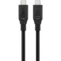 USB Cable Goobay 74196 USB4 Gen 2x2 1.5m USB C Black