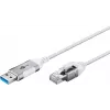 Goobay 74378 Cable Gender Changer USB 3.0 Type A RJ45 1.5m White