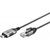 Goobay 74406 Cable Gender Changer USB 3.1 Type A RJ45 7.5m