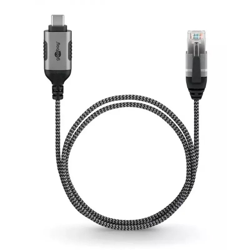 Goobay 74406 Cable Gender Changer USB 3.1 Type A RJ45 7.5m