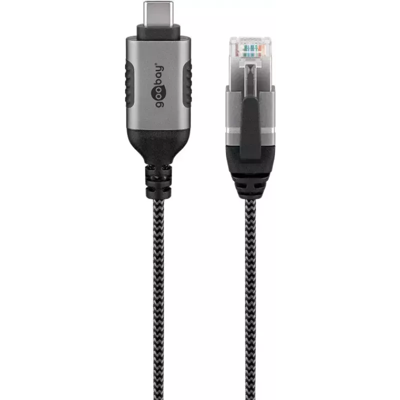 Goobay 74406 Cable Gender Changer USB 3.1 Type A RJ45 7.5m