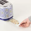 Ariete 0155/0C Toaster 2 slice 815 W Blue Multicolour