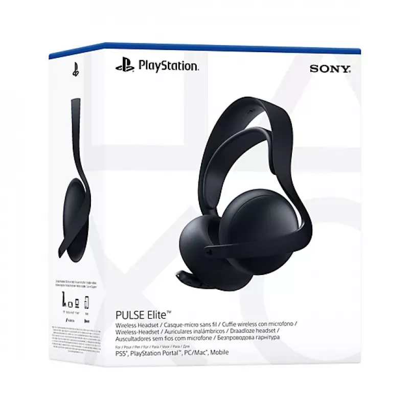 Sony Pulse Elite Headset Wireless Head-band Gaming Bluetooth Black
