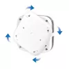 Smoke detector LOGILINK SC0018 — photoelectrical reflection, wireless, battery-powered, 10-year battery, 76×28.5 mm