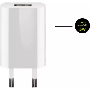 Charger Set Goobay 5W Apple Lightning Indoor AC Mobile Phone