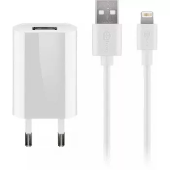 Charger Set Goobay 5W Apple Lightning Indoor AC Mobile Phone